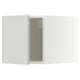 METOD Top cabinet, white/Aspudden light grey, 40x40 cm
