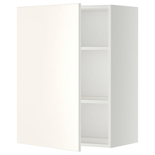 METOD kitchen cabinet, 3 shelves, modern minimalist design.