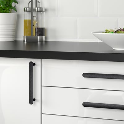 NYDALA Handle, black, 154 mm