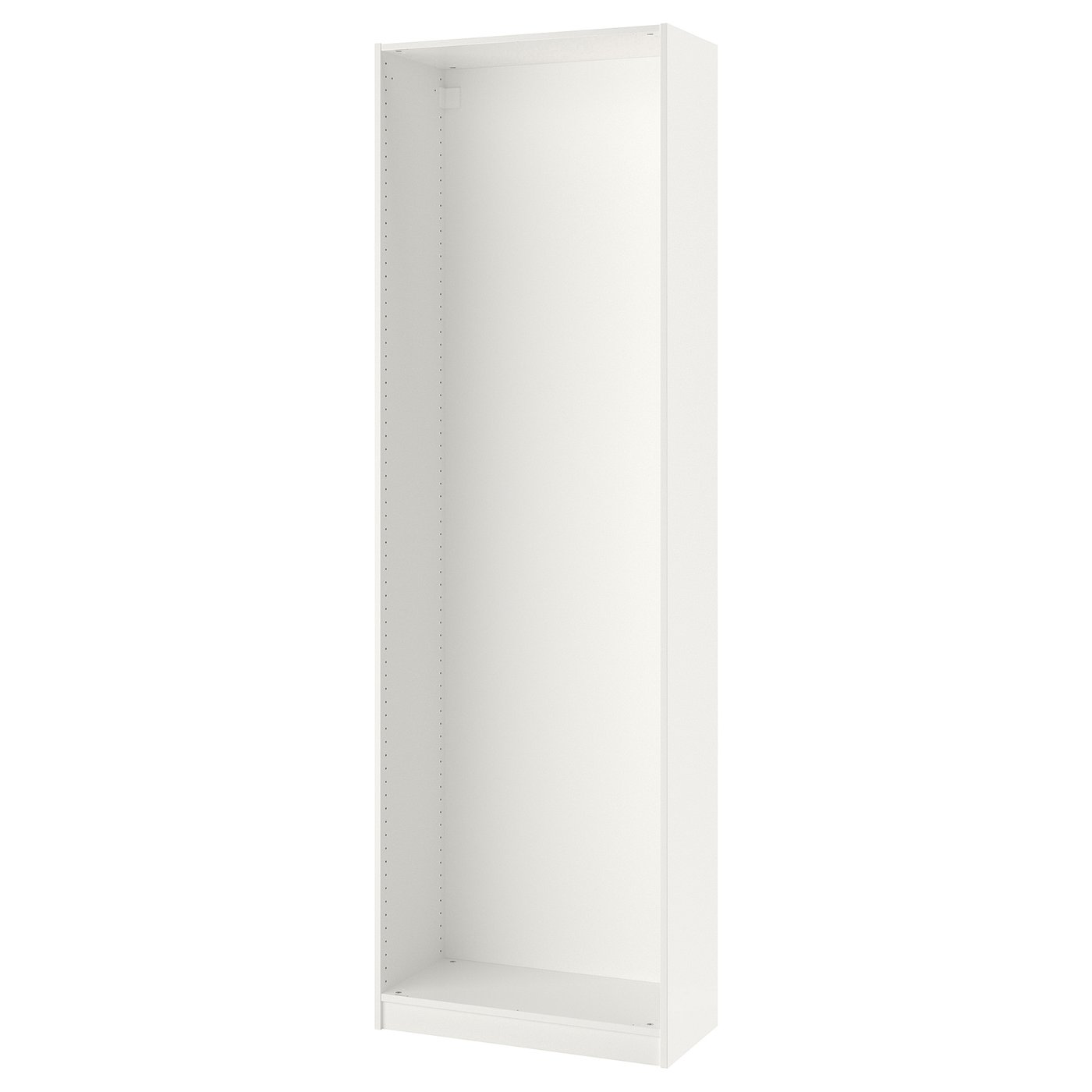 Ikea PAX wardrobe frame - white, modular design, adjustable feet
