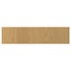 A wooden SINARP drawer in oak colour, rectangular shape, and sleek design.