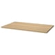 SKÅLSTA Table top, oak effect, 140x80 cm