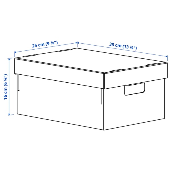 Illustration with measurements for the product: SVARTTRÄDA.