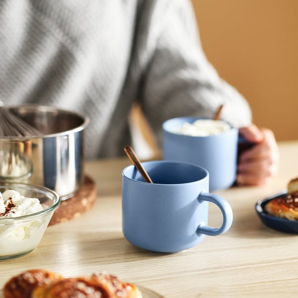 TOBISFISK Mug, blue/lilac, 50 cl