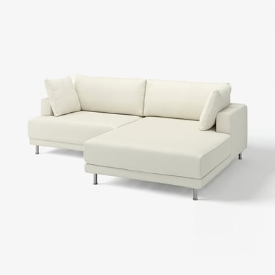Modern cream-colored UPPÅKRA sectional sofa with clean design and plush cushions for comfort.