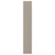 UPPLÖV beige kitchen cover panel, slim, rectangular, recycled wood, and plastic foil.