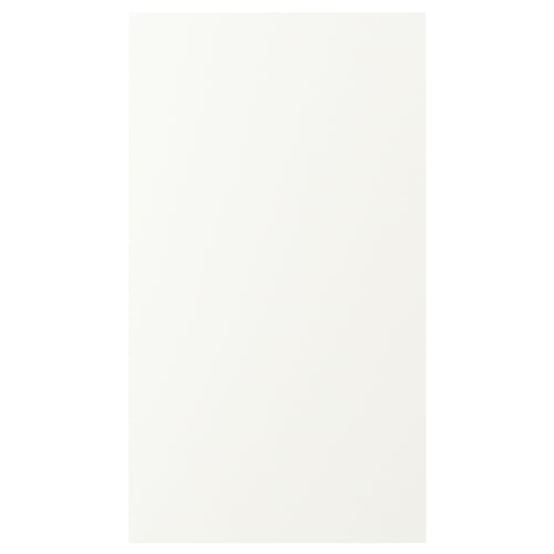 VALLSTENA white kitchen cabinet, smooth surface, square shape, simple design.