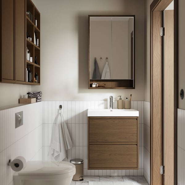 ÄNGSJÖN / BACKSJÖN Sahtlite ja valamuga valamukapp