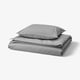 Hall ÄNGSLILJA voodipesukomplekt, pehme pestud puuvill, ristkülikukujuline, minimalistlik disain.