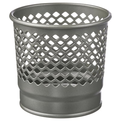Elegantne hall metallist perforeeritud disainiga hoiukast hingavuse ja stiili tagamiseks