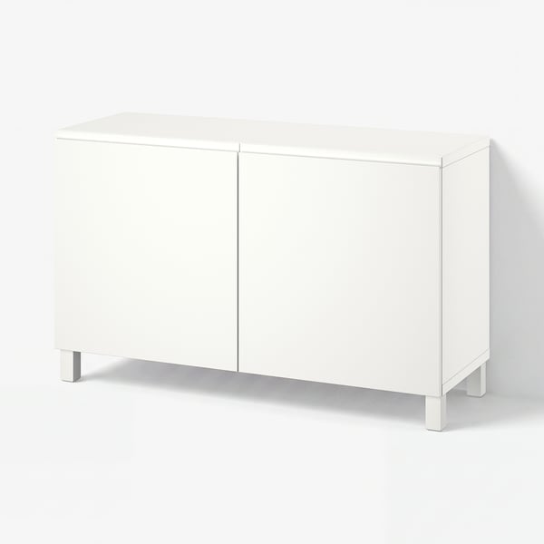 BESTÅ Kapp, valge/Västerviken/Stubbarp valge, 120x42x74 cm