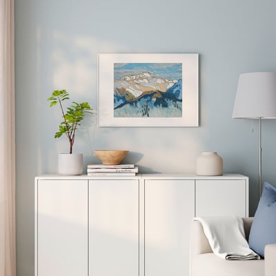 BILD Plakat, põhjala mäed, 50x40 cm