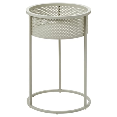 BLÅKRÅKA Lillepostament, tuppa/õue/hele hallikasbeež, 54 cm