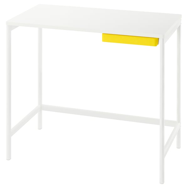 ENKROKEN / LOBERGET Töölaud ja tool, valge