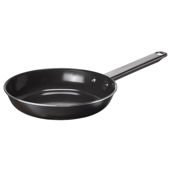 GULDÖRING Praepann, mittenakkuv kate roostevaba teras/mustjashall, 20 cm