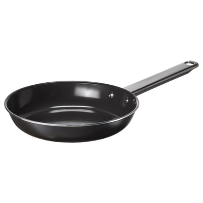 GULDÖRING Praepann, mittenakkuv kate roostevaba teras/mustjashall, 20 cm