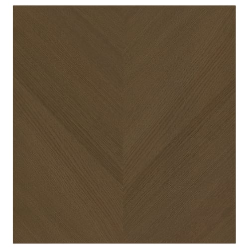 HEDEVIKEN Uks, pruun peitsitud tammespoon, 60x64 cm
