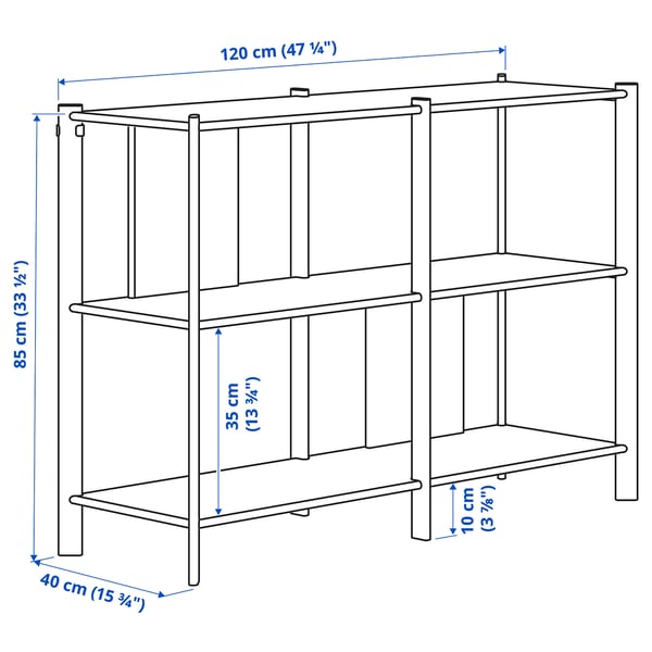 Illustratsioon toote mõõtudega: JÄTTESTA.