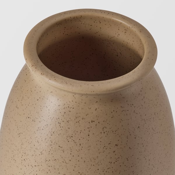 KOPPARBJÖRK Vaas, helepruun, 21 cm