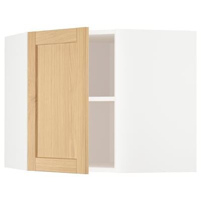 IKEA METOD valge nurgakapp tammeuksega.