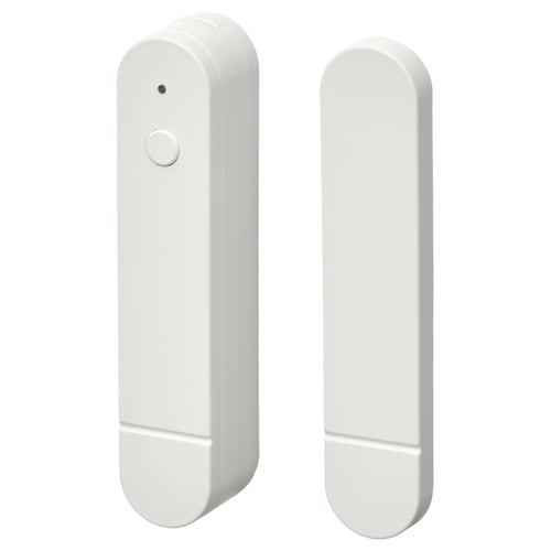 Kaks MYGGBETT nutikat andurit, üks nupuga, minimalistlik abs disain.