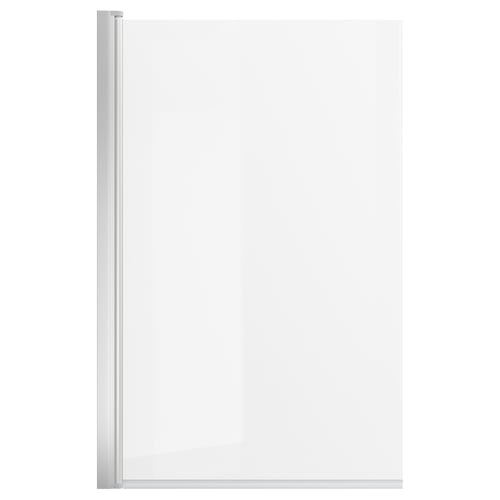OPPEJEN duššiklaasist uks, selge ja ohutuskarastatud. Anodeeritud alumiiniumraam, kaasaegne minimalistlik disain.