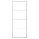 See on valge SKYTTA lükandukse raam. Selle minimalistlik disain koosneb neljast osast ja on valmistatud alumiiniumist.