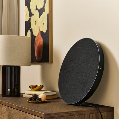 SOLSKYDD Bluetooth-kõlar, must, 45 cm