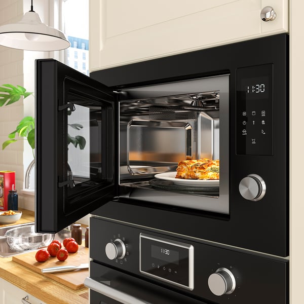 STENABY Integreeritud mikrolaineahi, grillfunktsioon IKEA 500/must