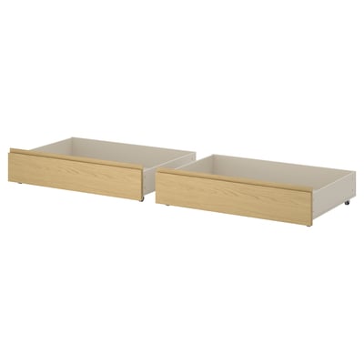 STORKLINTA Voodikast, 2 tk kmpl, tammeimitatsioon, 200 cm