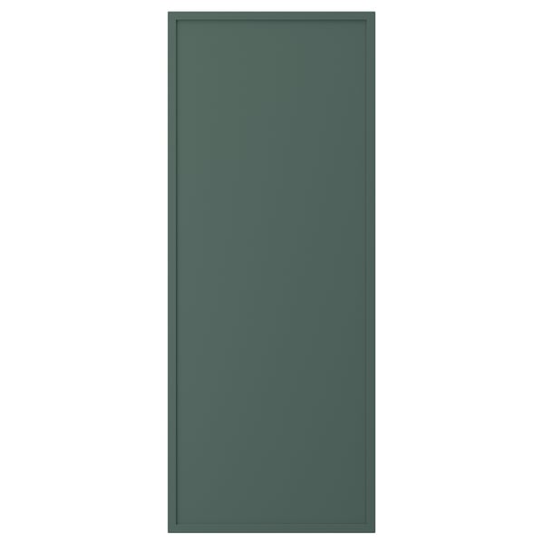ASPUDDEN Дверь, темный серо-зеленый, 40x100 см