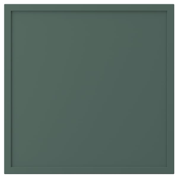 ASPUDDEN Дверь, темный серо-зеленый, 40x40 см