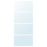 AULI 4 панели д/рамы раздвижной дверцы, зеркальное стекло, 100x236 см