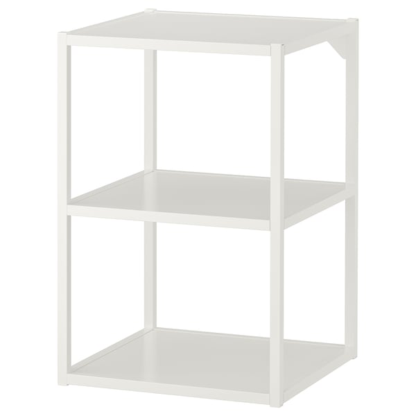 ENHET Напольный каркас с полками, белый, 40x40x60 см