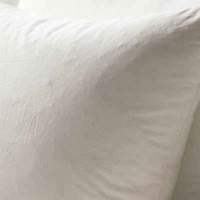 FJÄDRAR Подушка, белый с оттенком, 50x50 см