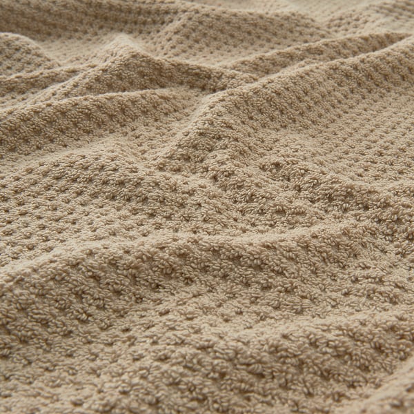 GULVIAL Полотенце, бежевый, 50x100 см