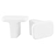 HACKÅS Ручка мебельная, белый, 15 мм