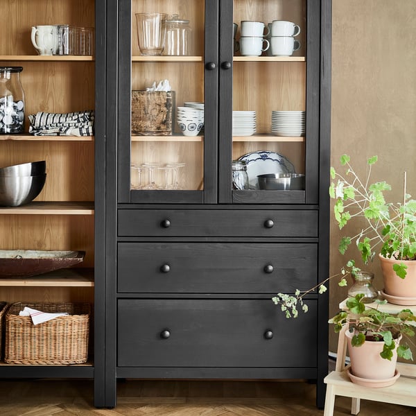 HEMNES Комб для хран с дверц/ящ