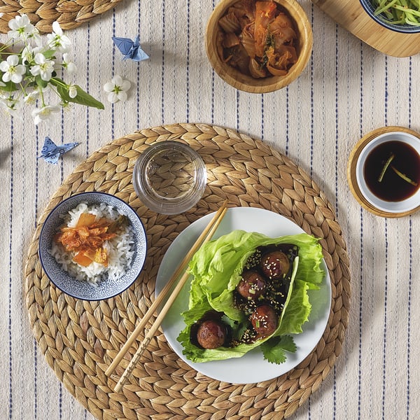 IKEA 365+ Тарелка, белый, 20 см
