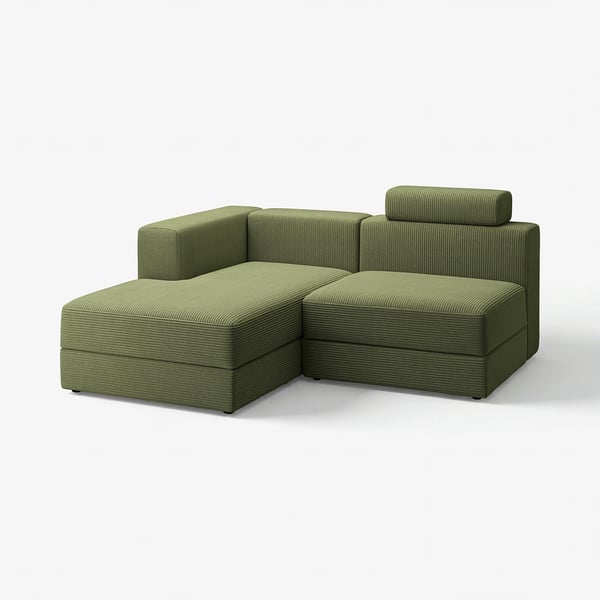 JÄTTEBO 2,5-местный модульный диван+козетка