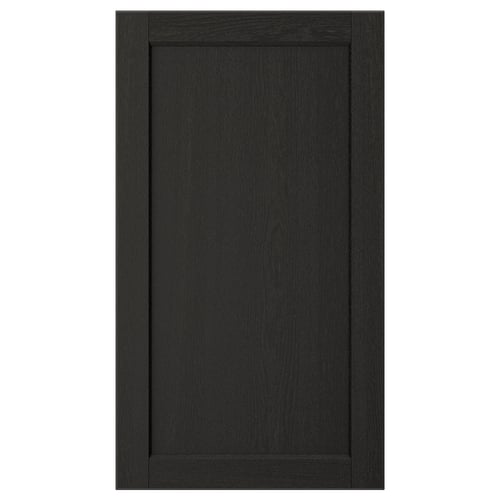 LERHYTTAN Фронт панель для посудом машины, черная морилка, 45x80 см