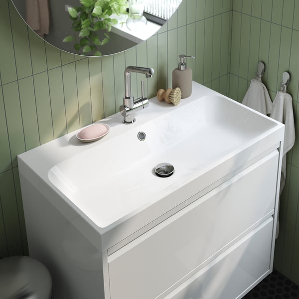 LUNDSKÄR Смеситель для раковины, хромированный