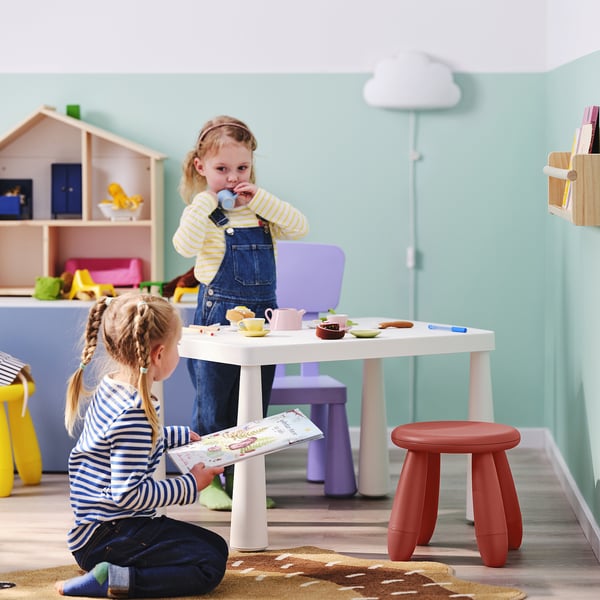 MAMMUT Табурет детский, д/дома/улицы/красный