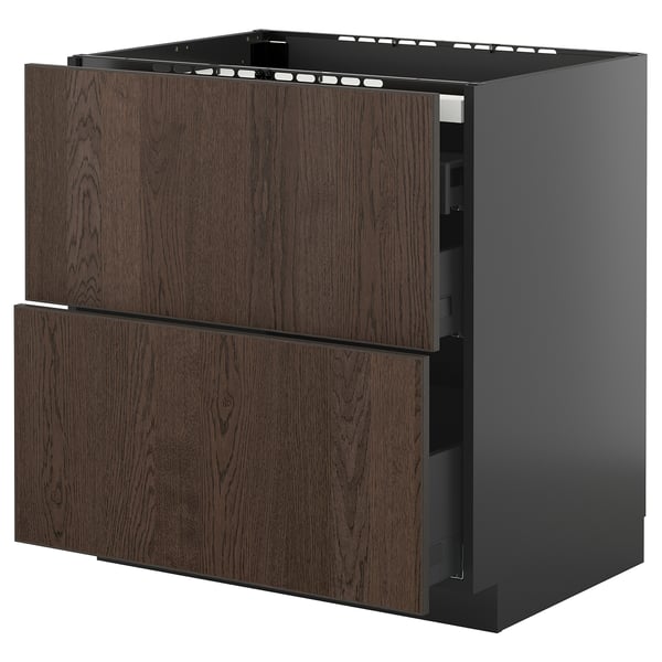METOD / KNIVSHULT Шкаф д/варочной панели/2фасада/3ящ