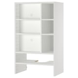 METOD Шкаф для встр вытяжки, белый, 60x37x100 см