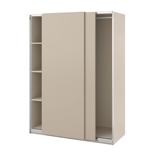 PAX / HASVIK Гардероб с раздвижными дверьми