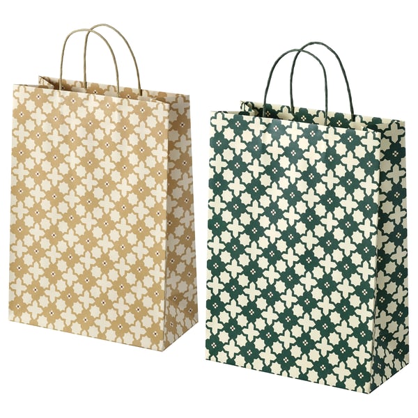 GOKVÄLLÅ كيس هدايا, أنماط مختلفة عدة ألوان, 26x35 سم