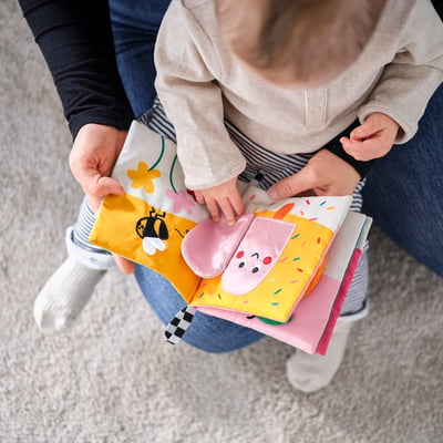 GRÖNFINK كتاب اللعب., عدة ألوان, ‎14x14 سم‏