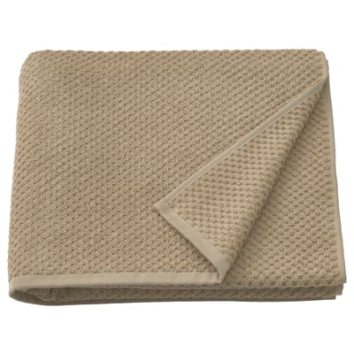 GULVIAL فوطة حمام, بيج, ‎70x140 سم‏