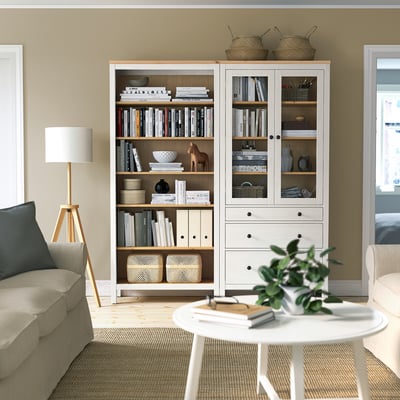 HEMNES تشكيلة تخزين مع أبواب/ أدراج